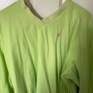 Green Lilly Pulitzer Pull Over